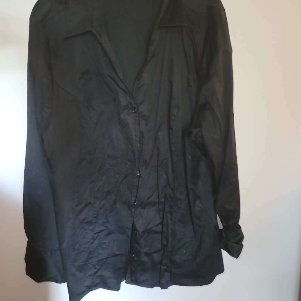 Black women's button down